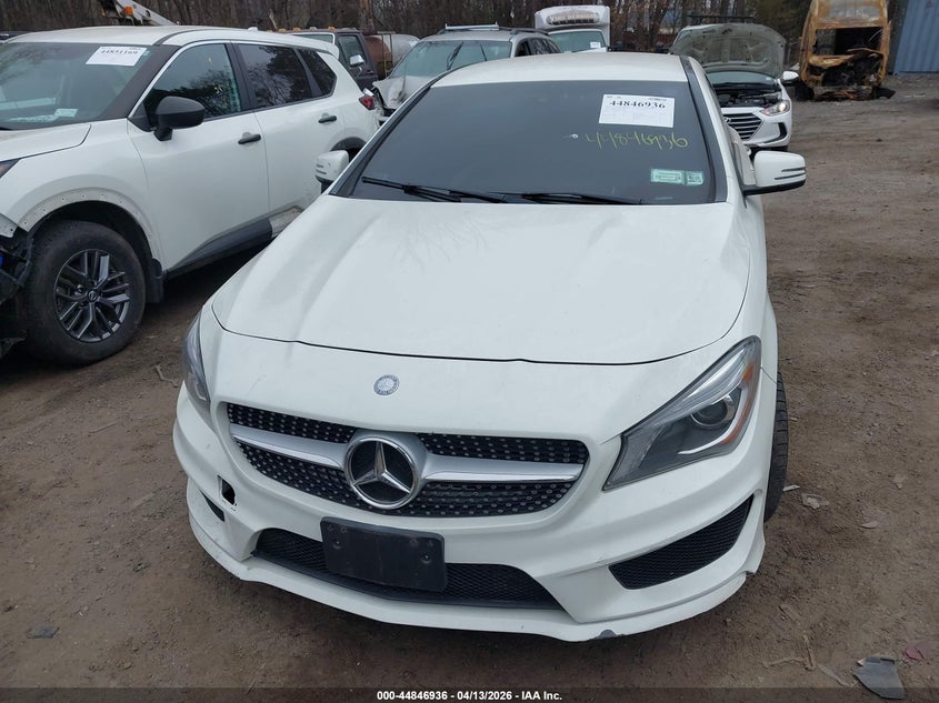 2016 Mercedes-benz Cla-klasse VIN WDDSJ4GB0GN316148 IAAI salvage auction — FRONT END, Wait Title, sold $5,100 on 2026-08-04 (photo 6)