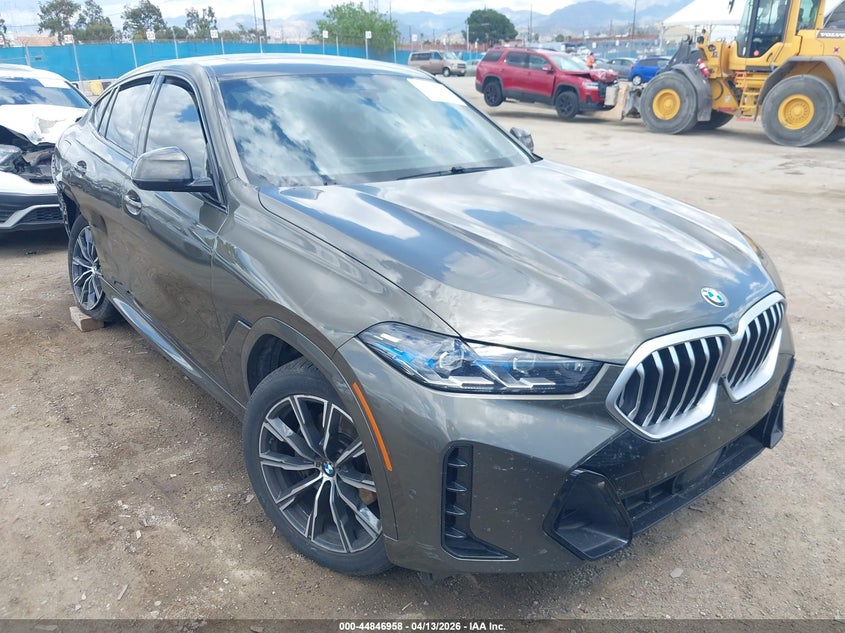2024 BMW X6 VIN 5UX33EX06R9R43153 IAAI salvage auction — REAR END, Salvage Title, sold $27,900 on 2026-07-20 (photo 1)