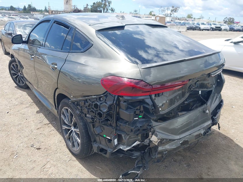 2024 BMW X6 VIN 5UX33EX06R9R43153 IAAI salvage auction — REAR END, Salvage Title, sold $27,900 on 2026-07-20 (photo 3)