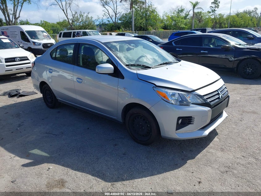 2022 Mitsubishi Mirage VIN ML32FUFJ6NHF00659 IAAI salvage auction — SIDE, Salvage Title, sold $2,300 on 2026-07-20 (photo 1)