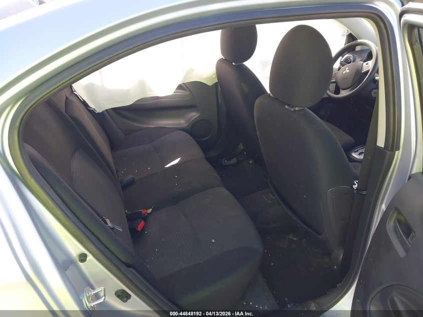 2022 Mitsubishi Mirage VIN ML32FUFJ6NHF00659 IAAI salvage auction — SIDE, Salvage Title, sold $2,300 on 2026-07-20 (photo 8)