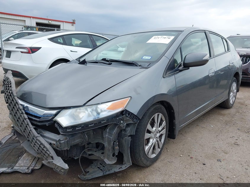 2012 Honda Insight VIN JHMZE2H70CS003834 IAAI salvage auction — FRONT END, Salvage Title, sold $225 on 2026-07-07 (photo 2)