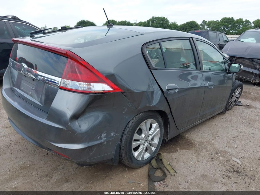 2012 Honda Insight VIN JHMZE2H70CS003834 IAAI salvage auction — FRONT END, Salvage Title, sold $225 on 2026-07-07 (photo 4)