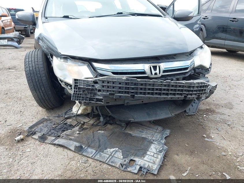 2012 Honda Insight VIN JHMZE2H70CS003834 IAAI salvage auction — FRONT END, Salvage Title, sold $225 on 2026-07-07 (photo 6)