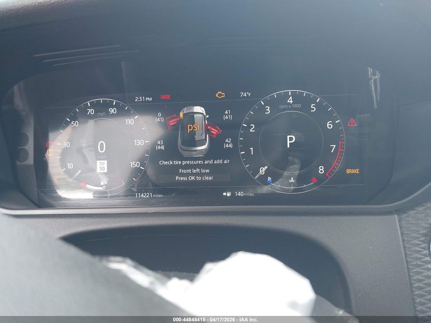 2019 Land rover Range rover velar VIN SALYB2EX0KA788086 IAAI salvage auction — FRONT END, Salvage (Idaho), sold $7,600 on 2026-08-01 (photo 7)