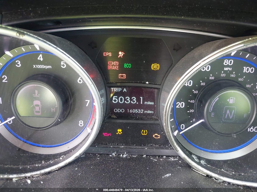 2011 Hyundai Sonata VIN 5NPEC4ABXBH191534 IAAI salvage auction — ROLLOVER, Bill Of Sale (Georgia), sold $325 on 2026-07-24 (photo 7)