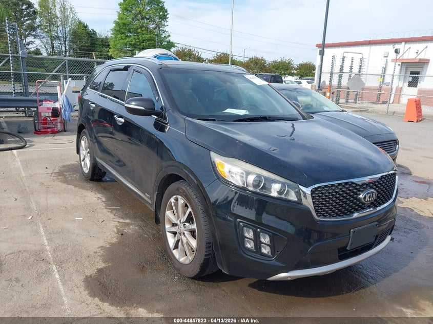 2017 Kia Sorento VIN 5XYPKDA54HG204915 IAAI salvage auction — REAR END, Salvage (North Carolina), sold $2,700 on 2026-07-06 (photo 1)