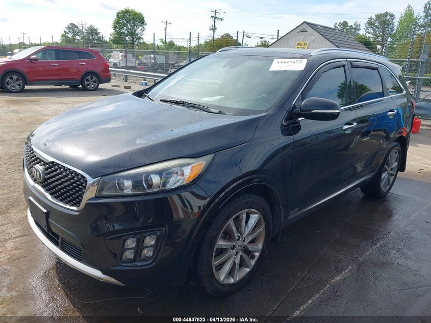 2017 Kia Sorento VIN 5XYPKDA54HG204915 IAAI salvage auction — REAR END, Salvage (North Carolina), sold $2,700 on 2026-07-06 (photo 2)