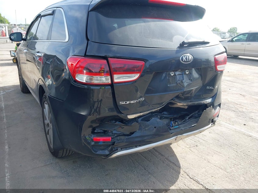 2017 Kia Sorento VIN 5XYPKDA54HG204915 IAAI salvage auction — REAR END, Salvage (North Carolina), sold $2,700 on 2026-07-06 (photo 6)