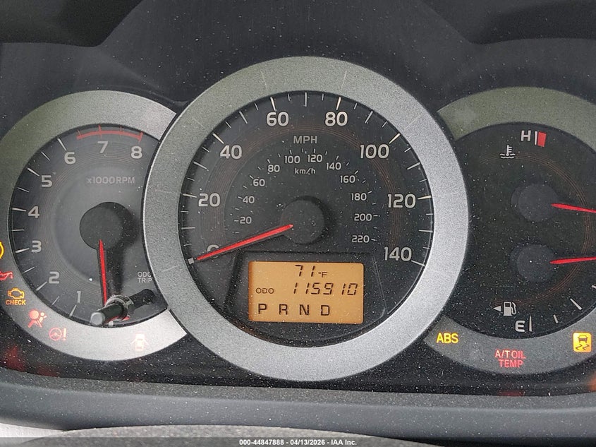 2010 Toyota Rav4 VIN JTMBF4DV5A5025159 IAAI salvage auction — FRONT END, Salvage (Kentucky), sold $1,000 on 2026-07-13 (photo 7)