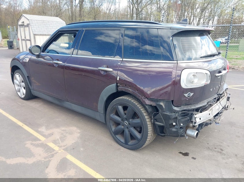 2016 Mini Clubman VIN WMWLN9C53G2E15984 IAAI salvage auction — REAR END, Salvage Title, sold $2,000 on 2026-07-09 (photo 3)
