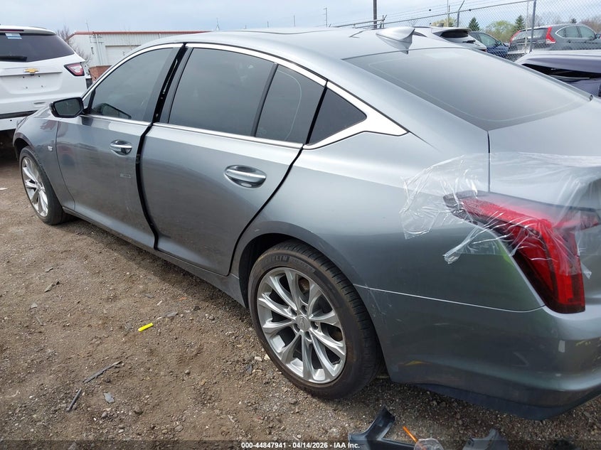 2020 Cadillac Ct5 VIN 1G6DT5RK4L0153305 IAAI salvage auction — FRONT END, Clear (Michigan), sold $9,100 on 2026-07-16 (photo 3)