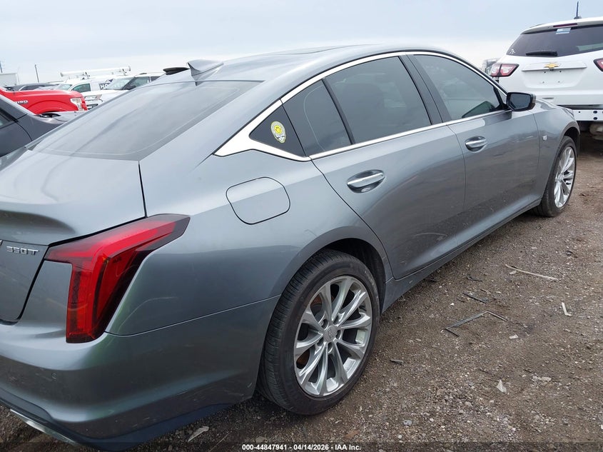 2020 Cadillac Ct5 VIN 1G6DT5RK4L0153305 IAAI salvage auction — FRONT END, Clear (Michigan), sold $9,100 on 2026-07-16 (photo 4)