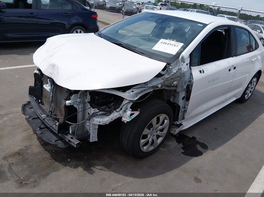 2022 Toyota Corolla VIN 5YFEPMAE6NP344741 IAAI salvage auction — FRONT END, Clear (Kansas), sold $4,900 on 2026-07-22 (photo 2)