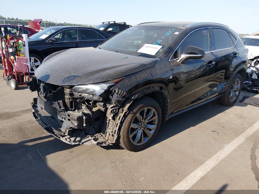 2017 Lexus Nx VIN JTJYARBZ0H2081644 IAAI salvage auction — FRONT END, Wait Title, sold $5,700 on 2026-07-22 (photo 2)