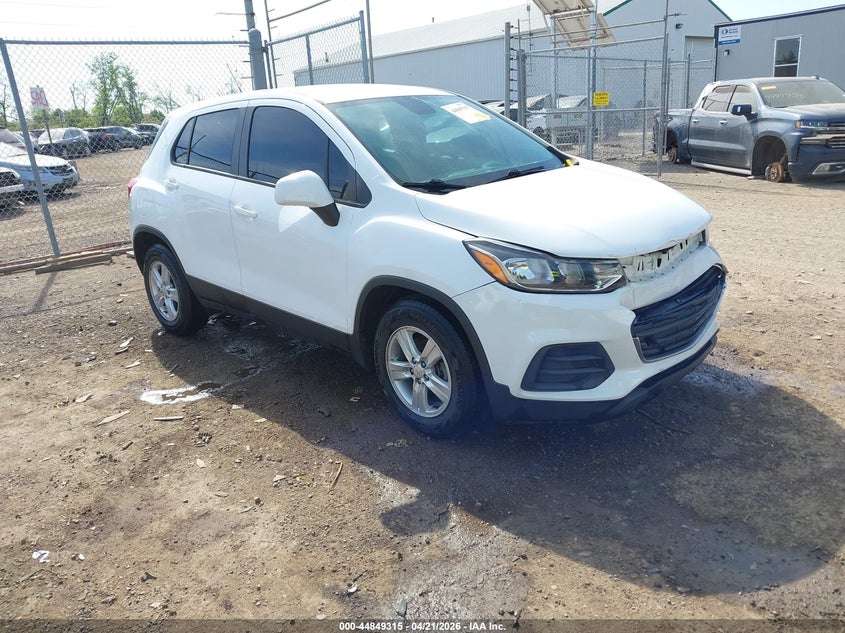 2020 Chevrolet Trax VIN KL7CJKSBXLB317150 IAAI salvage auction — FRONT END, Salvage (Ohio), sold $2,200 on 2026-07-09 (photo 1)