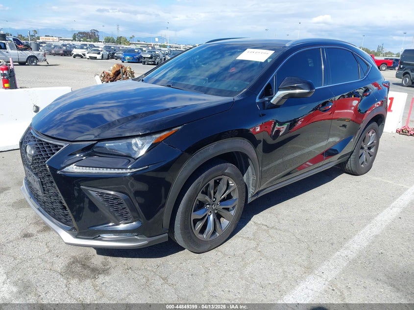 2019 Lexus Nx VIN JTJYARBZ4K2120484 IAAI salvage auction — RIGHT SIDE, Salvage Title, sold $6,400 on 2026-07-23 (photo 2)