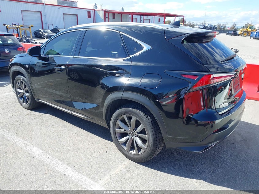 2019 Lexus Nx VIN JTJYARBZ4K2120484 IAAI salvage auction — RIGHT SIDE, Salvage Title, sold $6,400 on 2026-07-23 (photo 3)