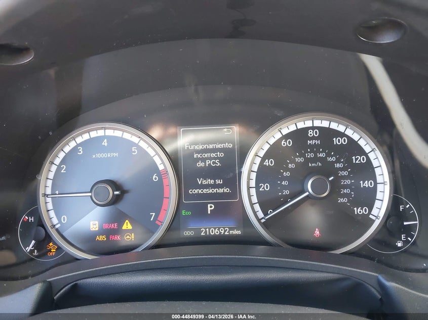 2019 Lexus Nx VIN JTJYARBZ4K2120484 IAAI salvage auction — RIGHT SIDE, Salvage Title, sold $6,400 on 2026-07-23 (photo 7)
