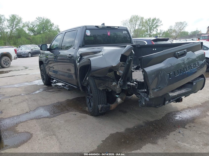 2024 Toyota Tundra VIN 5TFLA5DB9RX198245 IAAI salvage auction — REAR END, Original (Texas), sold $17,100 on 2026-07-26 (photo 3)