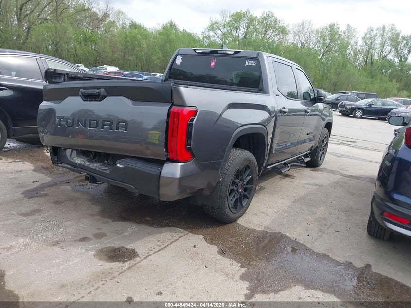 2024 Toyota Tundra VIN 5TFLA5DB9RX198245 IAAI salvage auction — LEFT REAR, Original (Texas), sold $19,725 on 2026-07-29 (photo 4)