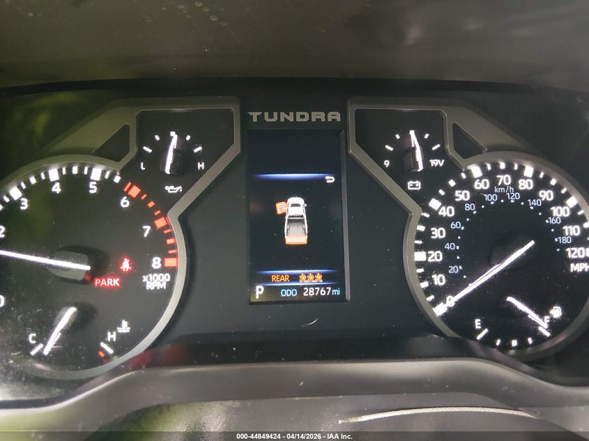 2024 Toyota Tundra VIN 5TFLA5DB9RX198245 IAAI salvage auction — LEFT REAR, Original (Texas), sold $19,725 on 2026-07-29 (photo 7)