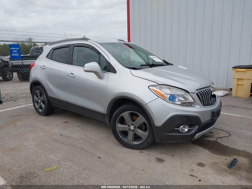2014 Buick Encore VIN KL4CJDSBXEB544804 IAAI salvage auction — FRONT END, Salvage (Indiana), sold $550 on 2026-07-30 (photo 1)