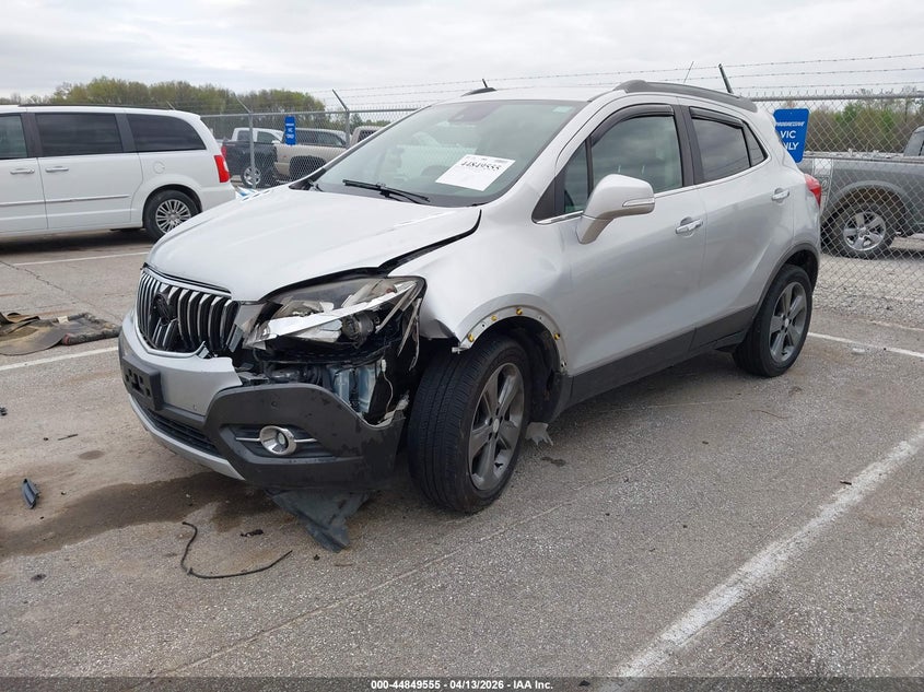 2014 Buick Encore VIN KL4CJDSBXEB544804 IAAI salvage auction — FRONT END, Salvage (Indiana), sold $550 on 2026-07-30 (photo 2)