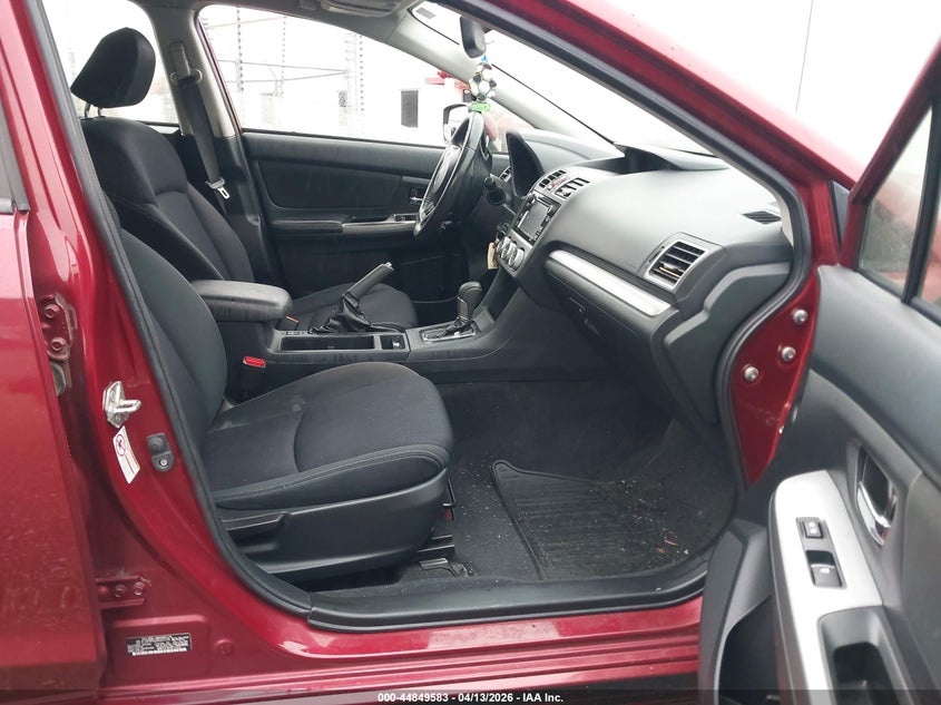 2016 Subaru Impreza VIN JF1GPAP62GH307276 IAAI salvage auction — FRONT END, Salvage Title, sold $500 on 2026-07-29 (photo 5)