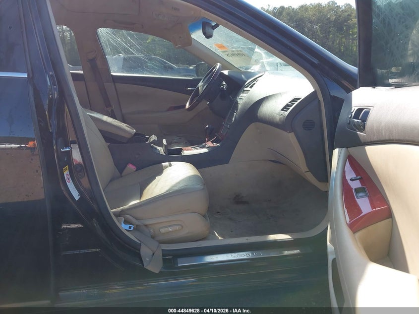 2009 Lexus ES VIN JTHBJ46G392285603 IAAI salvage auction — THEFT, Salvage (Alabama), sold $525 on 2026-07-15 (photo 5)