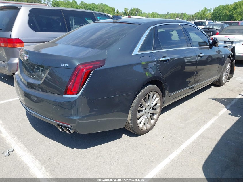 2018 Cadillac Ct6 VIN 1G6KB5RS4JU106081 IAAI salvage auction — FRONT END, Salvage (North Carolina), sold $2,900 on 2026-07-13 (photo 4)
