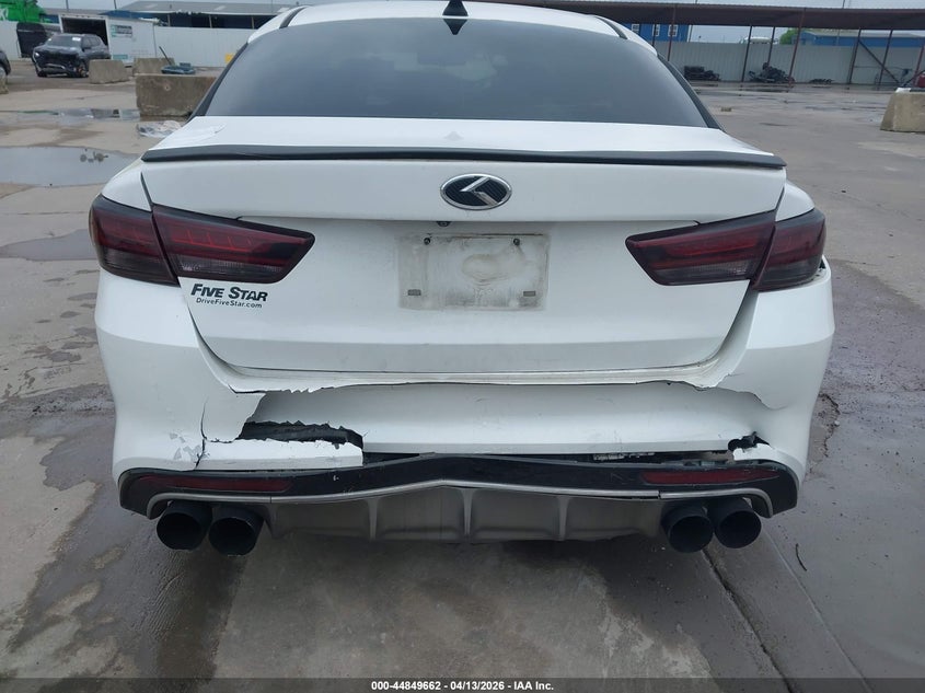 2016 Kia Optima VIN 5XXGW4L26GG105796 IAAI salvage auction — REAR END, Salvage Title, sold $2,125 on 2026-07-15 (photo 6)