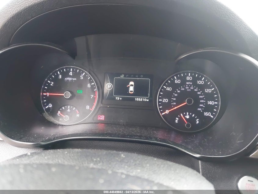 2016 Kia Optima VIN 5XXGW4L26GG105796 IAAI salvage auction — REAR END, Salvage Title, sold $2,125 on 2026-07-15 (photo 7)
