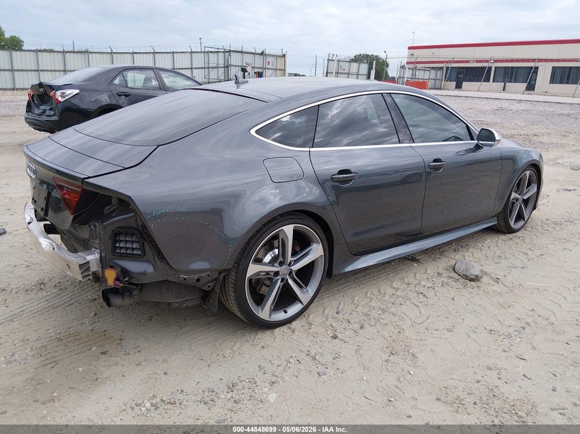 2016 Audi Rs7 VIN WUAW2AFC1GN902605 IAAI salvage auction — REAR END, Salvage (Idaho), sold $22,850 on 2026-07-09 (photo 4)
