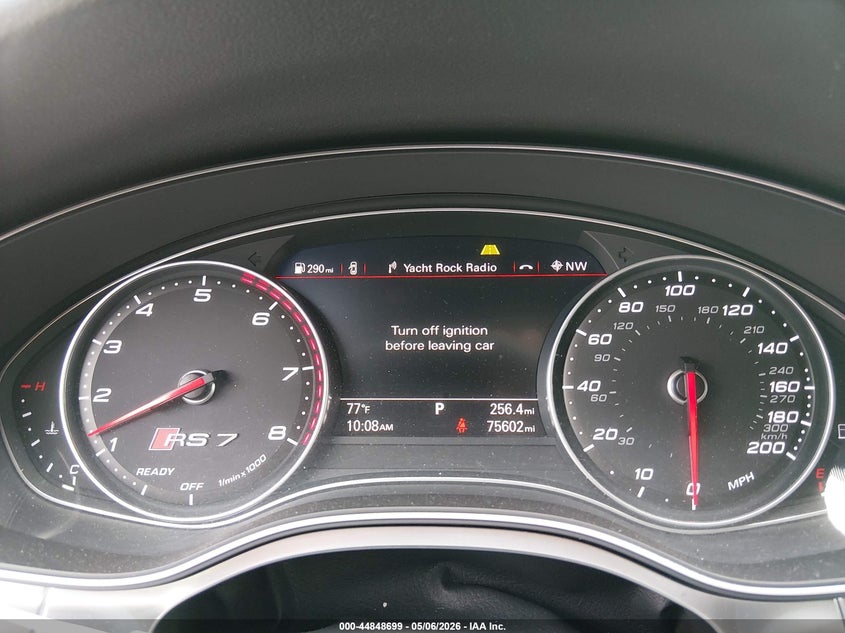 2016 Audi Rs7 VIN WUAW2AFC1GN902605 IAAI salvage auction — REAR END, Salvage (Idaho), sold $22,850 on 2026-07-09 (photo 7)