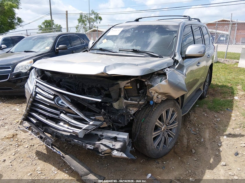 2016 Lexus Lx VIN JTJHY7AX9G4196777 IAAI salvage auction — FRONT END, Wait Title, sold $20,900 on 2026-07-23 (photo 6)