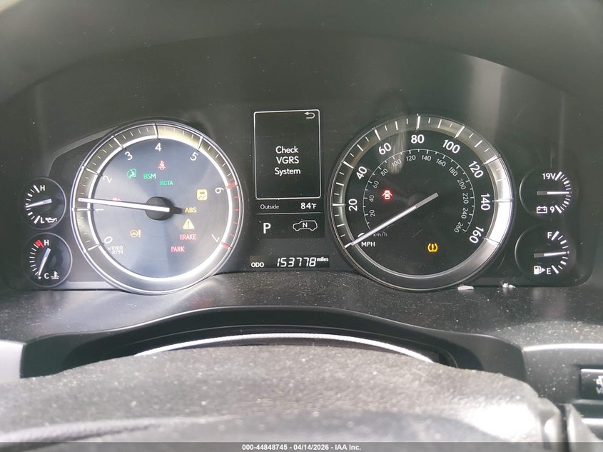 2016 Lexus Lx VIN JTJHY7AX9G4196777 IAAI salvage auction — FRONT END, Wait Title, sold $20,900 on 2026-07-23 (photo 7)