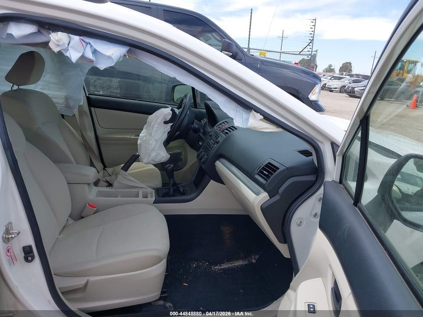 2014 Subaru Impreza VIN JF1GPAA61EG218911 IAAI salvage auction — FRONT & REAR, Salvage Title, sold $625 on 2026-07-14 (photo 5)