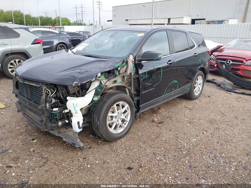 2024 Chevrolet Equinox VIN 3GNAXKEG5RL360101 IAAI salvage auction — LEFT SIDE, Original (Texas), sold $4,500 on 2026-07-05 (photo 2)