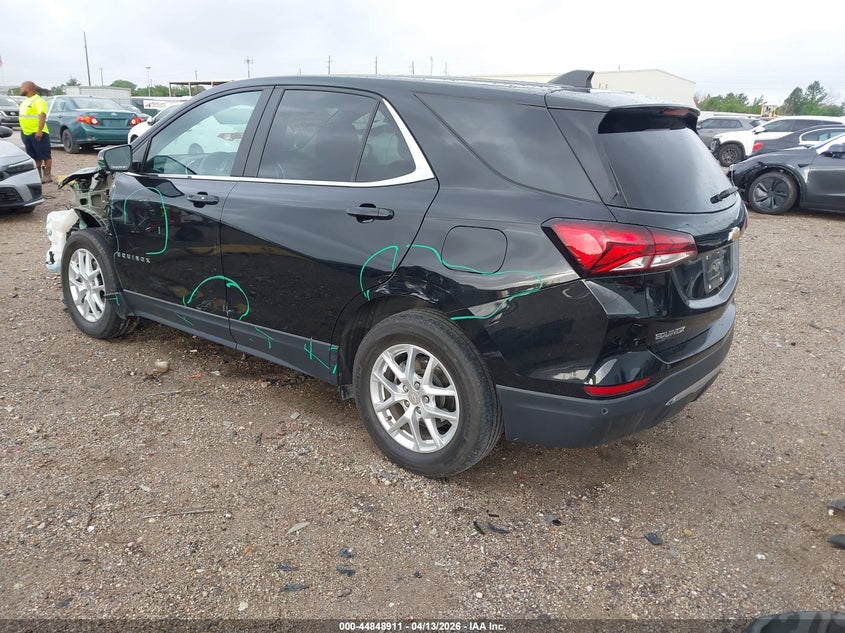 2024 Chevrolet Equinox VIN 3GNAXKEG5RL360101 IAAI salvage auction — LEFT SIDE, Original (Texas), sold $4,500 on 2026-07-05 (photo 3)