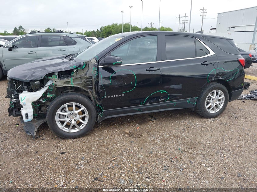 2024 Chevrolet Equinox VIN 3GNAXKEG5RL360101 IAAI salvage auction — LEFT SIDE, Original (Texas), sold $4,500 on 2026-07-05 (photo 6)