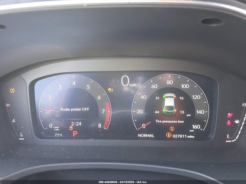 2024 Acura Integra VIN 19UDE4H31RA015012 IAAI salvage auction — RIGHT SIDE, Salvage - Greater Than 75% (Maryland), sold $9,050 on 2026-08-27 (photo 7)