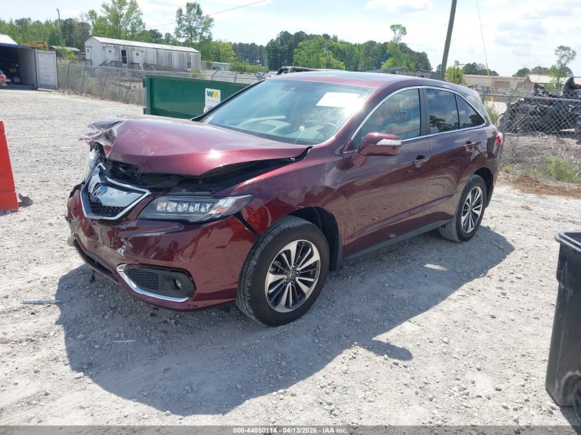 2016 Acura Rdx VIN 5J8TB4H78GL007787 IAAI salvage auction — FRONT END, Salvage Title, sold $1,650 on 2026-07-09 (photo 2)