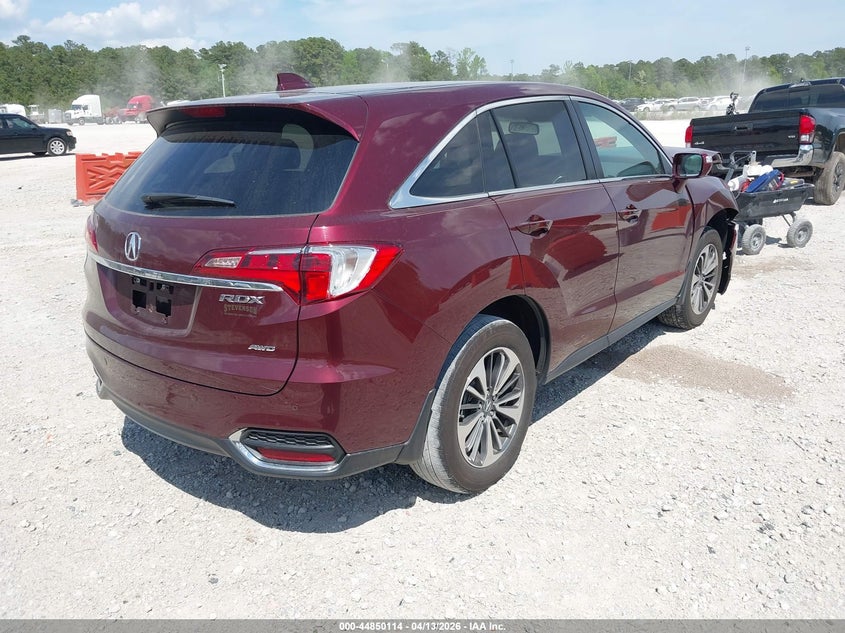 2016 Acura Rdx VIN 5J8TB4H78GL007787 IAAI salvage auction — FRONT END, Salvage Title, sold $1,650 on 2026-07-09 (photo 4)