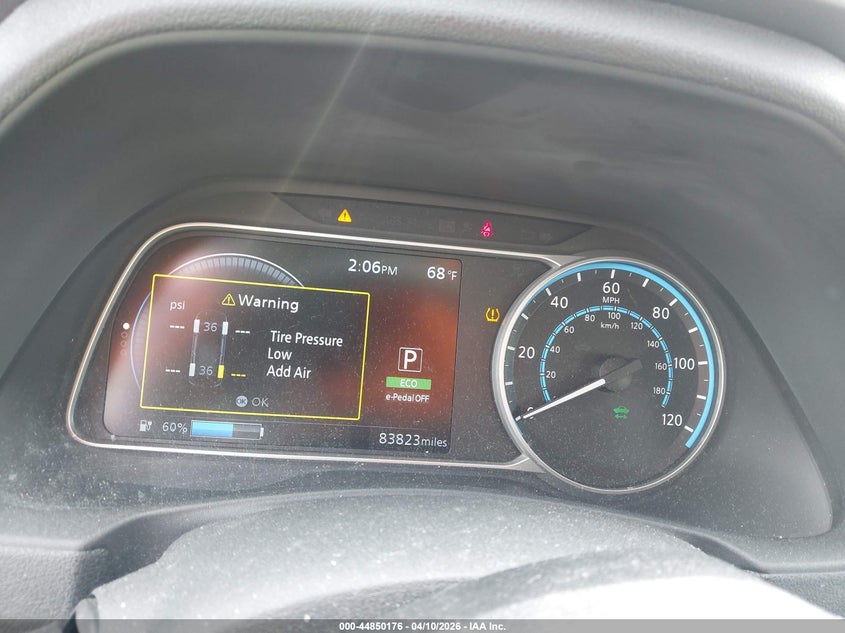 2018 Nissan Leaf VIN 1N4AZ1CP7JC311326 IAAI salvage auction — FRONT END, Salvage Title, sold $2,250 on 2026-09-03 (photo 7)