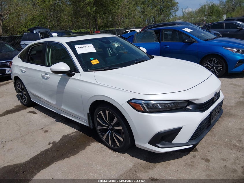 2022 Honda Civic VIN JHMFE1F75NX000367 — IAAI salvage auction photo