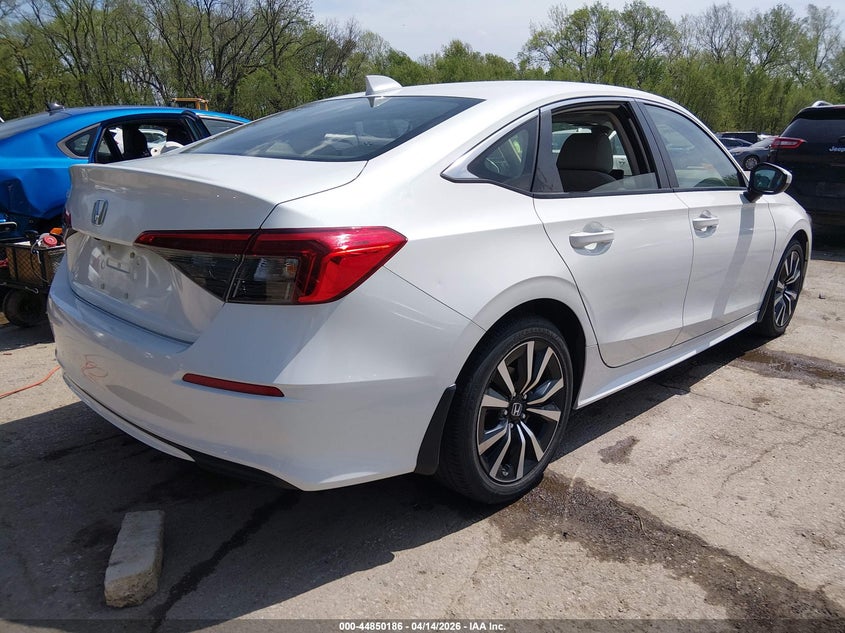 2022 Honda Civic VIN JHMFE1F75NX000367 IAAI salvage auction — HAIL, Salvage (Nebraska), sold $7,800 on 2026-07-31 (photo 4)