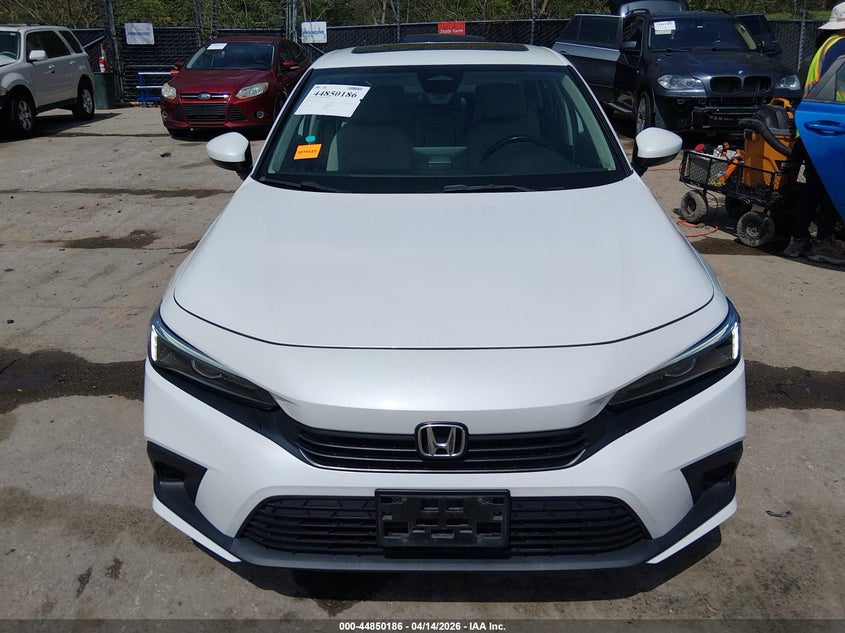 2022 Honda Civic VIN JHMFE1F75NX000367 IAAI salvage auction — HAIL, Salvage (Nebraska), sold $7,800 on 2026-07-31 (photo 6)