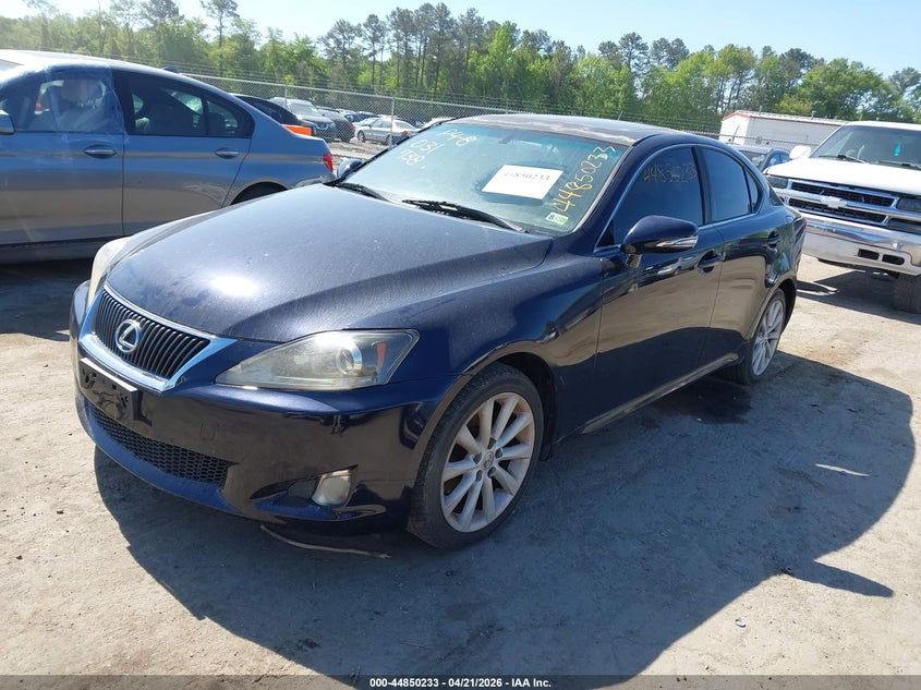 2009 Lexus Is VIN JTHCK262595031738 IAAI salvage auction — LEFT SIDE, Clear (Virginia), sold $600 on 2026-07-10 (photo 2)
