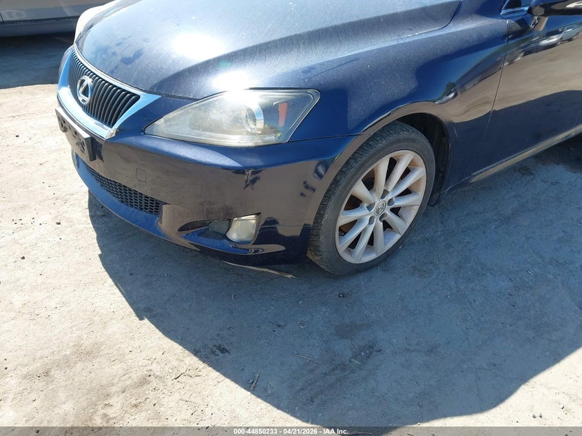 2009 Lexus Is VIN JTHCK262595031738 IAAI salvage auction — LEFT SIDE, Clear (Virginia), sold $600 on 2026-07-10 (photo 6)